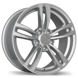 Replika – R163A – Silver – 17″x8″ 35mm – All weather Wheels – R163A-1780-12SN+35C726